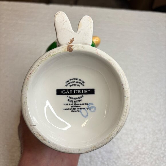 M&Ms Green Character Ice Cream Bowl / Candy Dish Collectible - 2004 - Picture 5 of 5